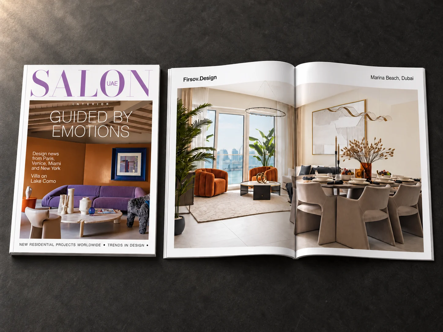 SALON Interior UAE №4/2025: обложка и проект в Дубае